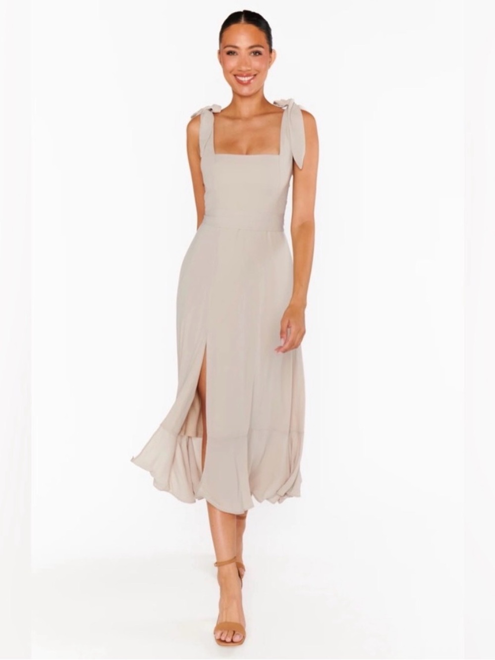 Show Me Your MUMU  Beige Dress